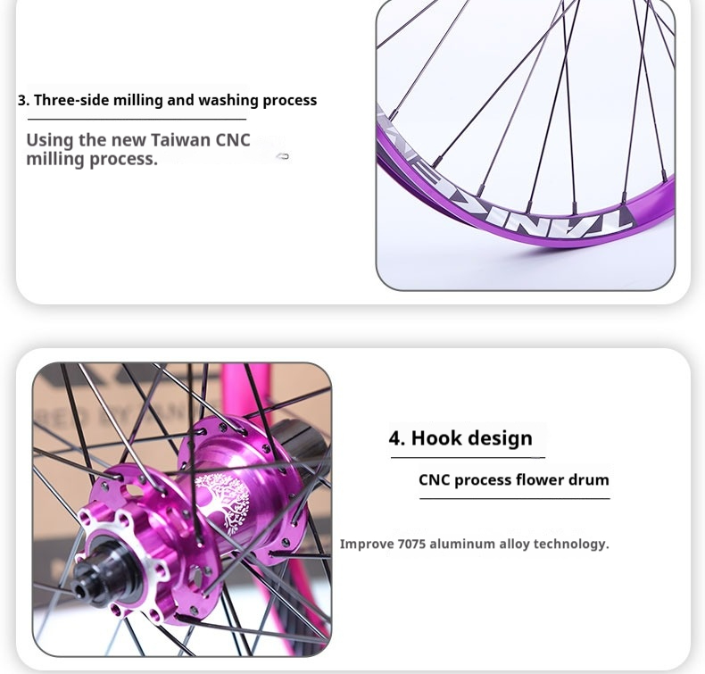 2025 New TANKE WTB Bicycle Rim 26 27.5 29 Mountain Bicycle Rim with ...