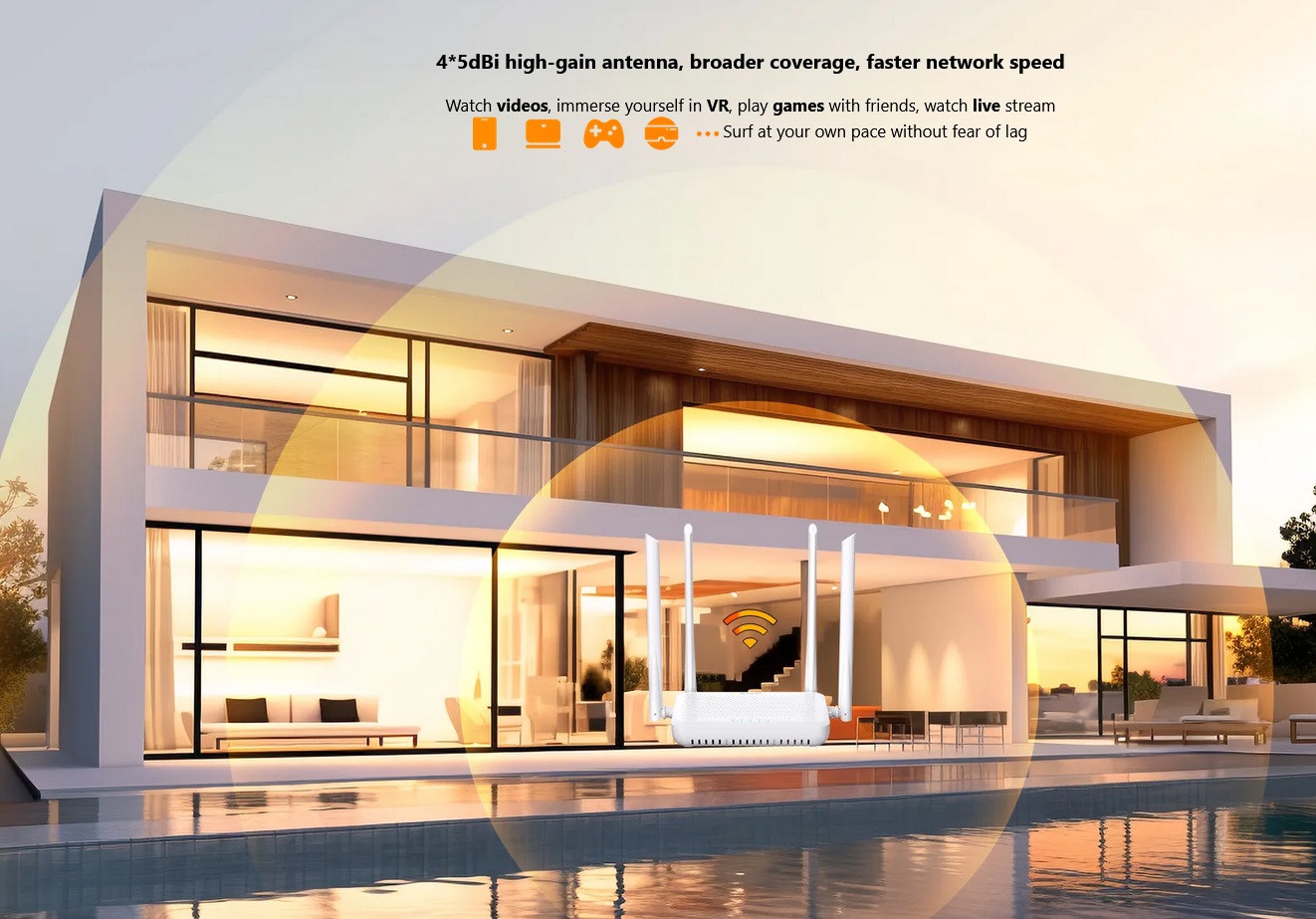 Tenda HG10C AC1200 Dualband Wi-Fi xPON ONT | Shopee Philippines