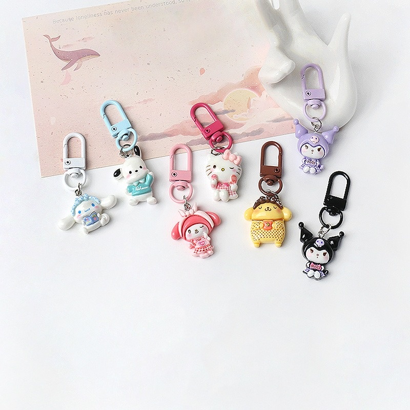 Cute cartoon Series High Quality Mini Keychains | Shopee Philippines