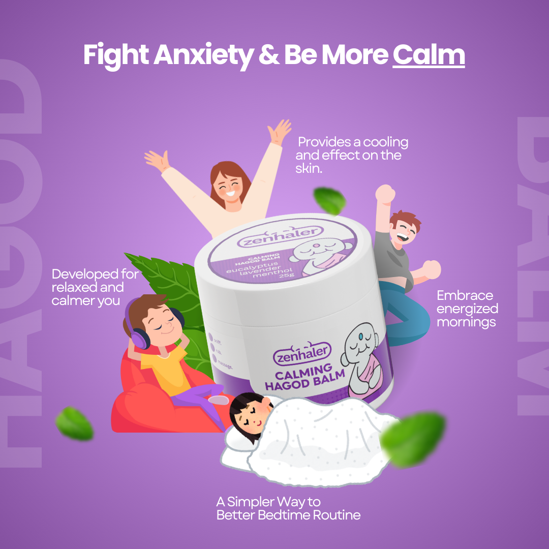 BUNDLE PROMO - Zenhaler Anxiety Relief and Calming Hagod Balm | Shopee ...