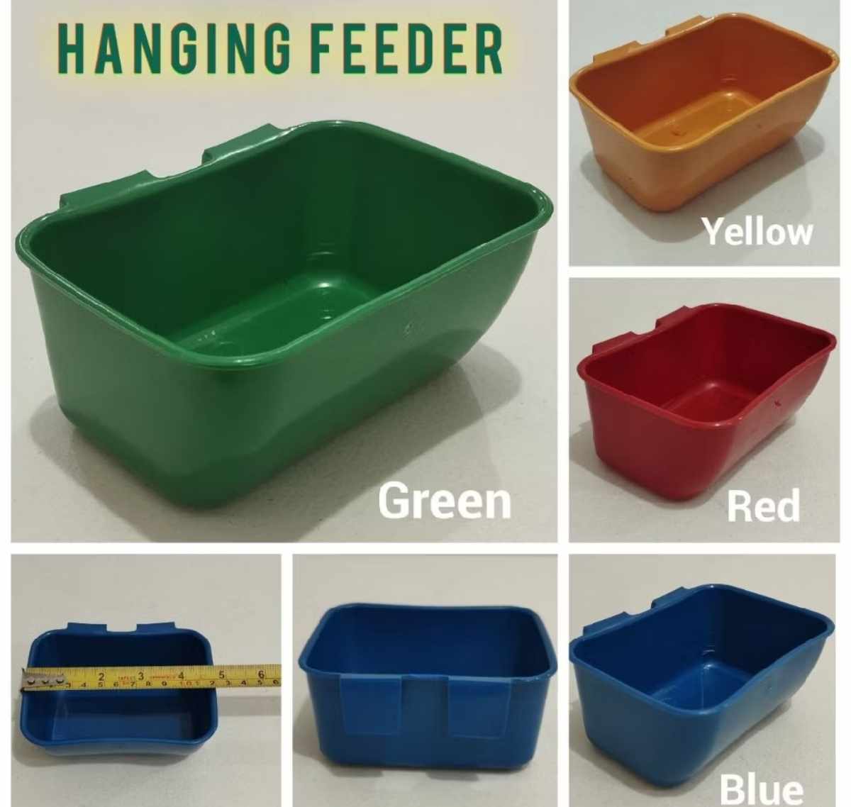 Feeder Clip Large Double for Chicken (1 pc) | Shopee Philippines