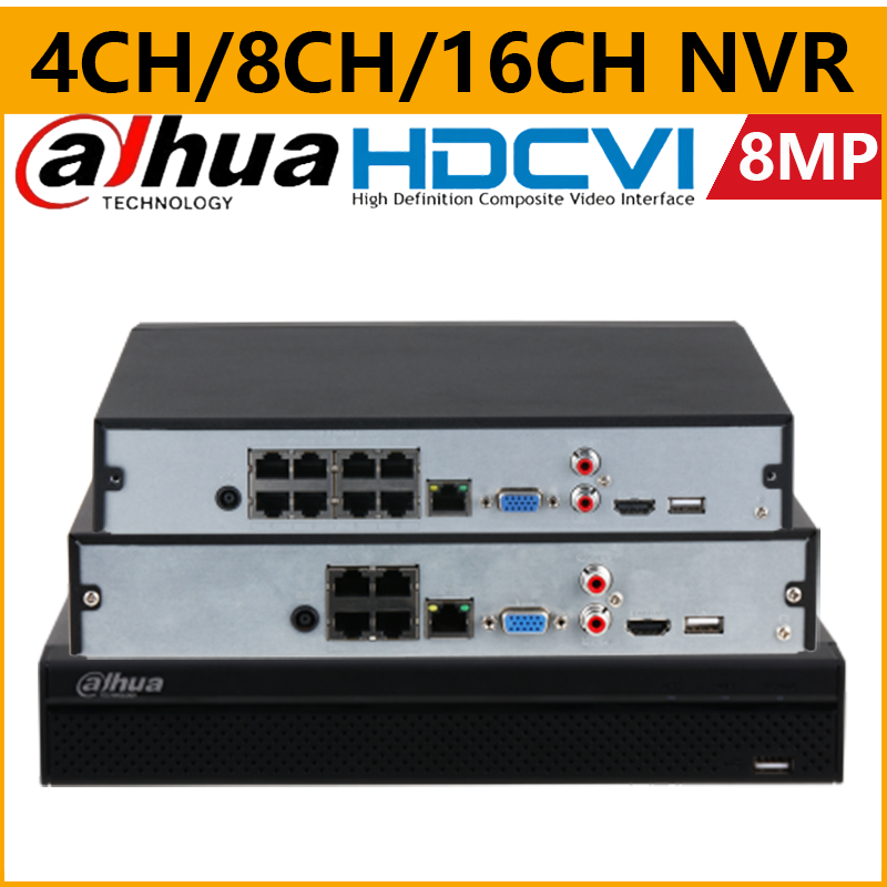 (IN STOCK )Dahua CCTV NVR 4/8/16 CH P2P Remote Surveillance Network ...