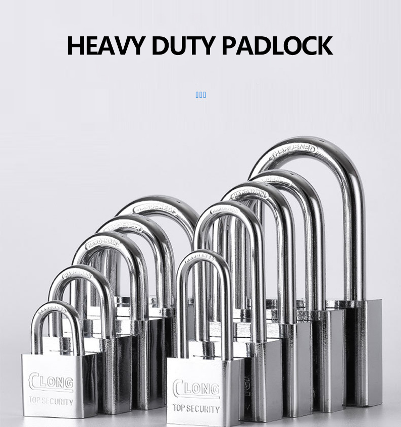 30mm/40mm/50mm/60mm Home Padlock With Key 304 Stainless Heavy Duty ...