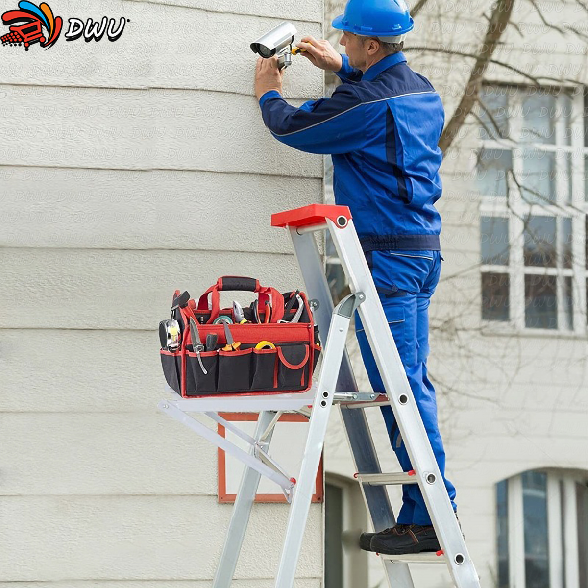 Ladder Work Platform Anti-Slip Ladder Accessories Extension Ladders ...