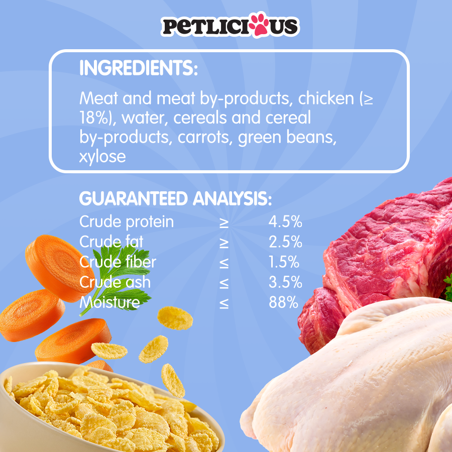 Petlicious Chunks in Sauce Adult Dog and Puppy Wet Food Pouch Beef ...