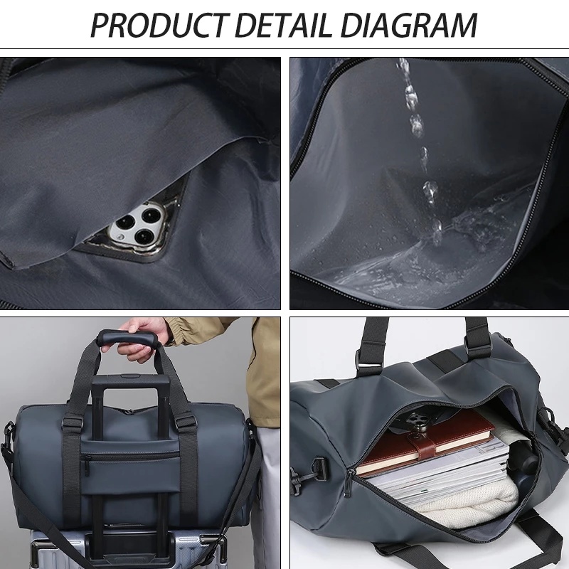Gym sports bag for men travelling bag for women large capacity backpack ...
