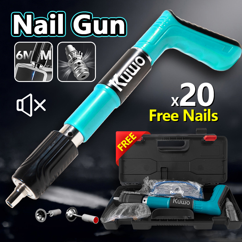 Nail 100pcs Nailer Gunner Rivet Tool For Concrete Rivet Steel Rivet ...