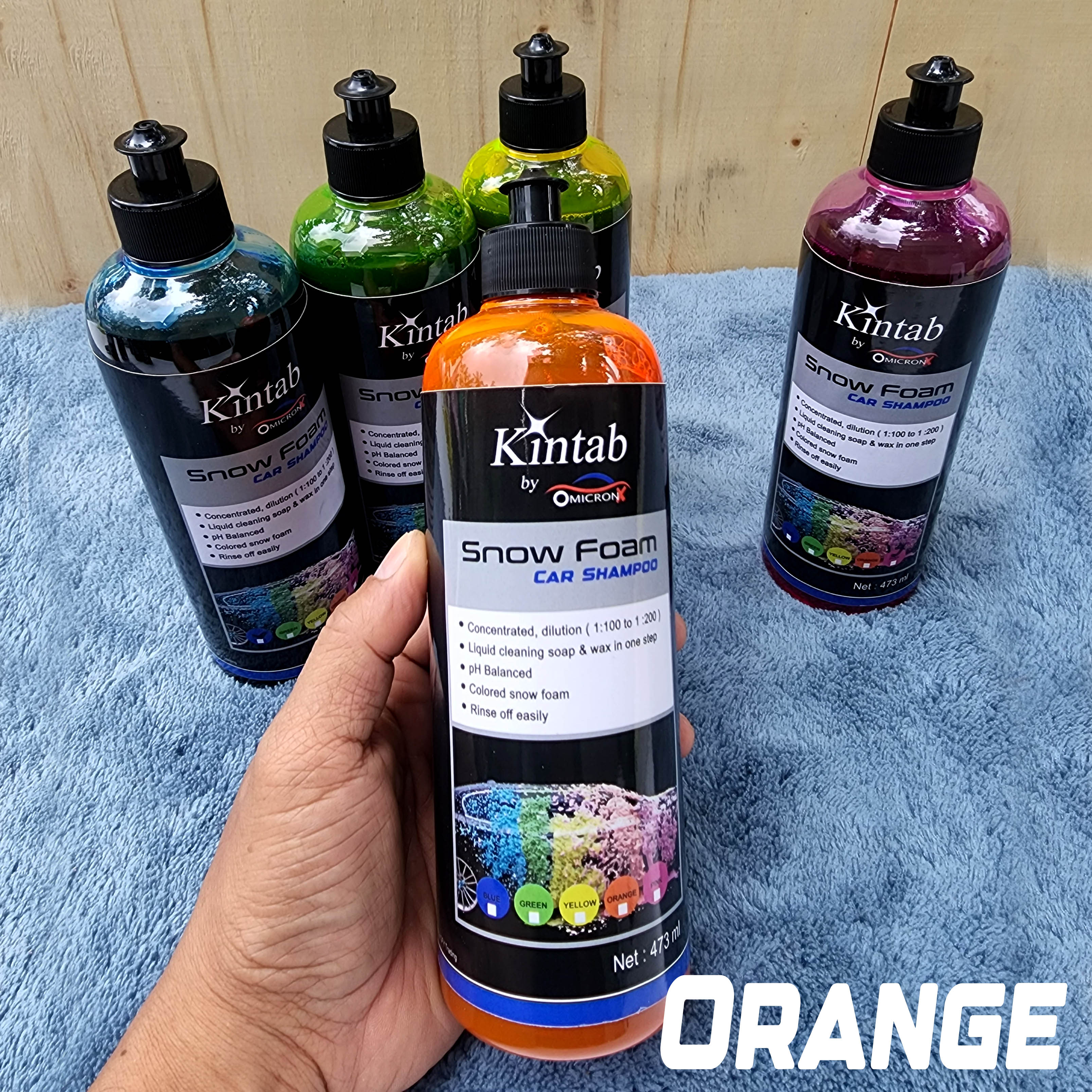 Kintab Snow Foam Shampoo ( Concentrated ) – 473ml | Safe Car Wash ...