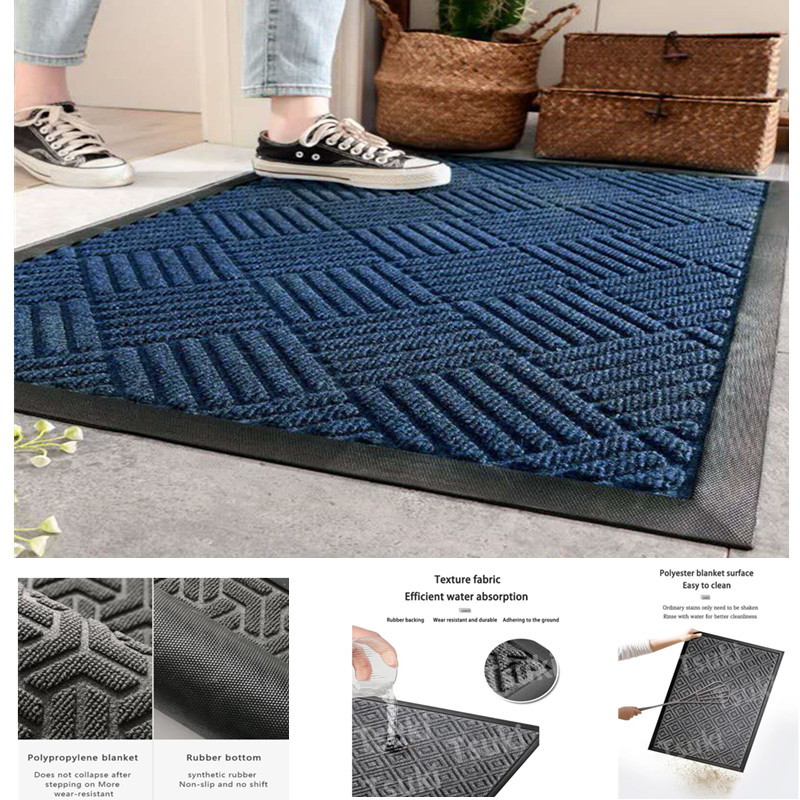 COD Entrance Outdoor Rub-Resistant Rubber Dust Removal absorbent floor ...