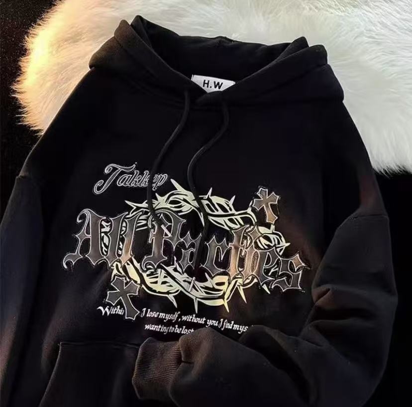 Thorny Path Teal Hoodie for Women (USA Size)