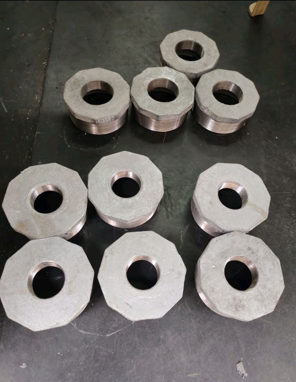 G.I. GI BUSHING REDUCER S40 SIZE 3 X 1, 3 x 1 1/4, 3 x1 1/2, 3 x 2, 3 x ...