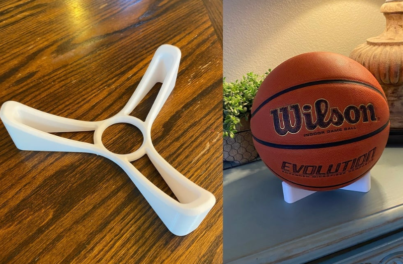 Basketball collectionBall Stand Display Rack Holder Basketball Football ...