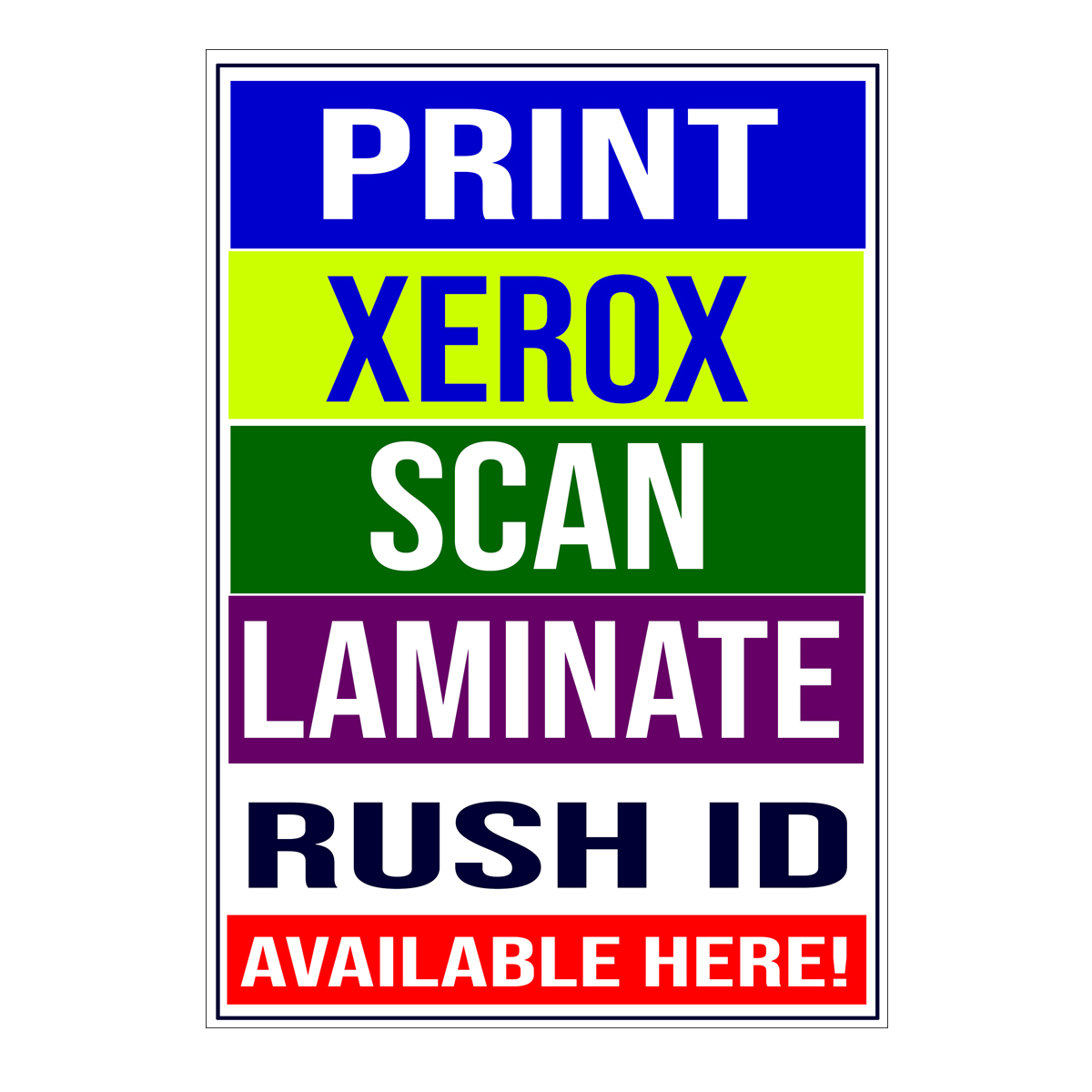 Print Xerox Scan Laminate Rush Id Tarpaulin for Business | Shopee ...