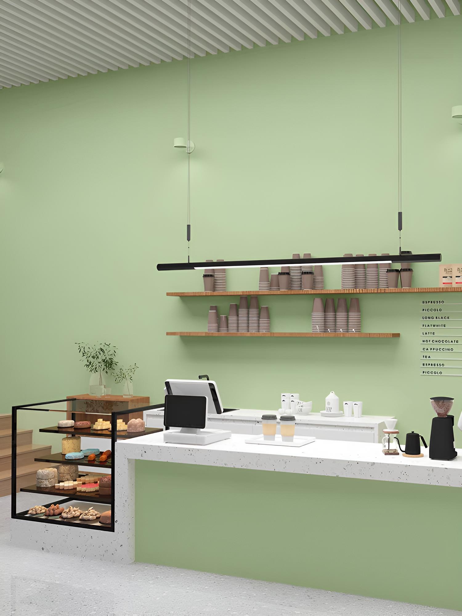 SUPERMAX light green COLOR Wallpaper 10M by 45CM PVC Self adhesive ...