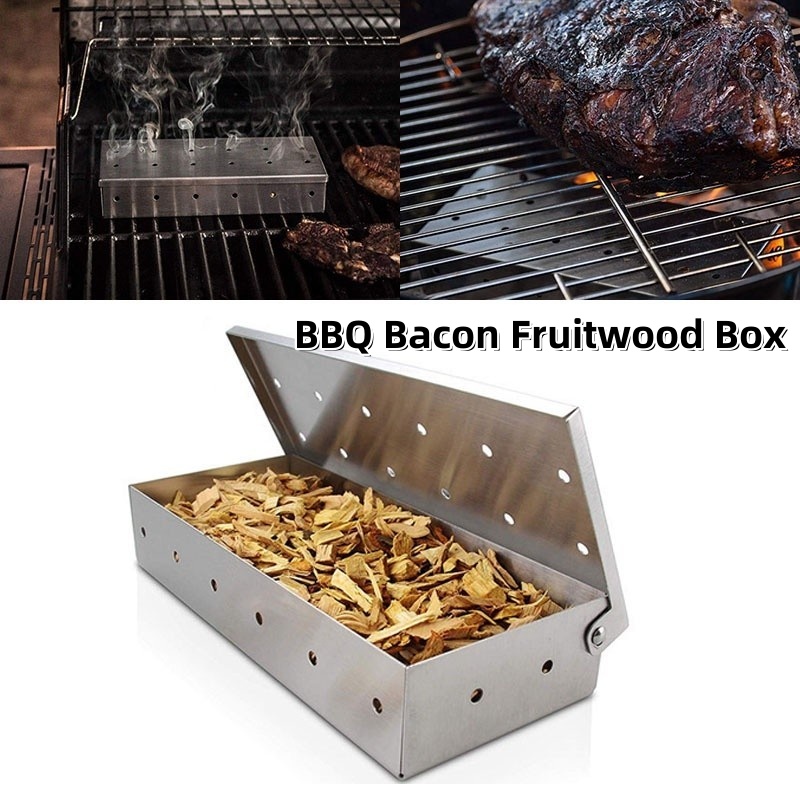 BBQ Smoker Box BBQ Tools BBQ Smoke Generator Smoker Boxes | Shopee ...