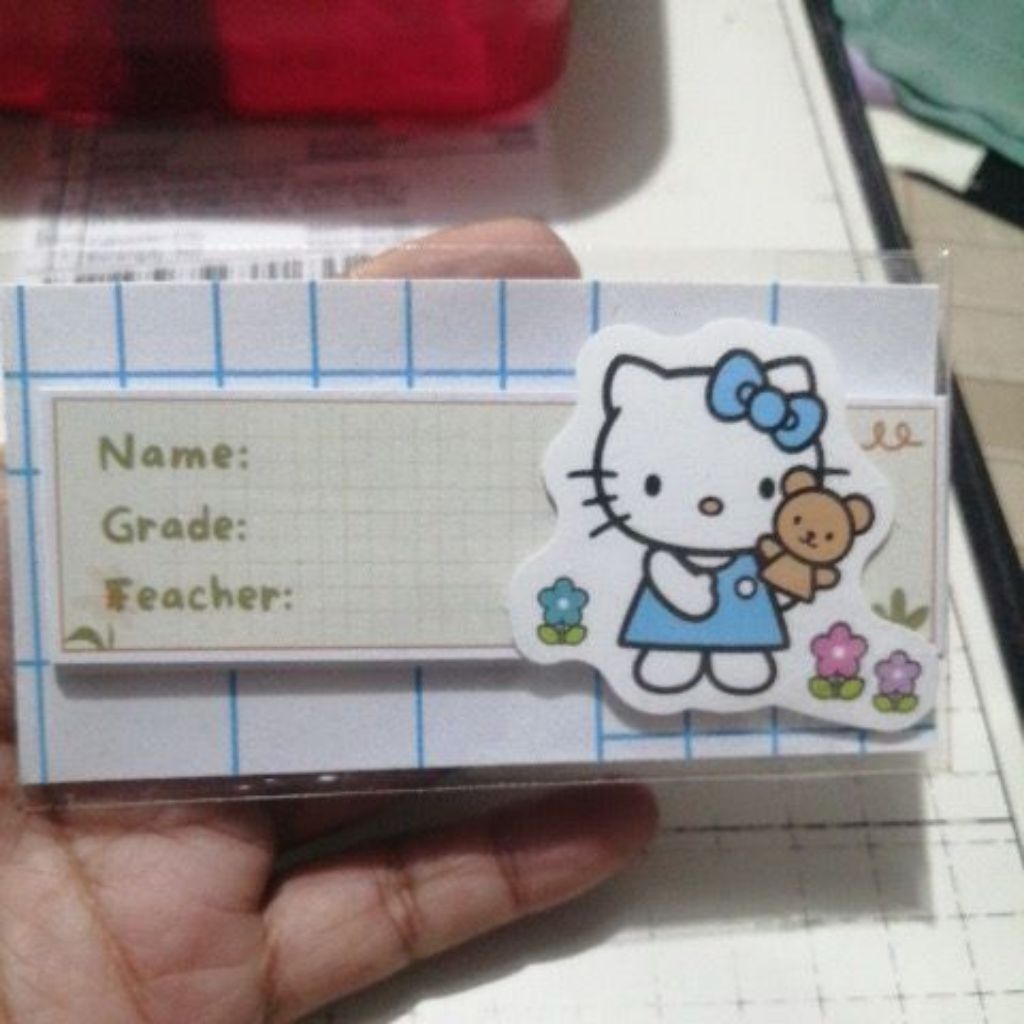 CUTE AESTHETIC BLANK NAME STICKER LABEL (10PCS/ PACK) | Shopee Philippines