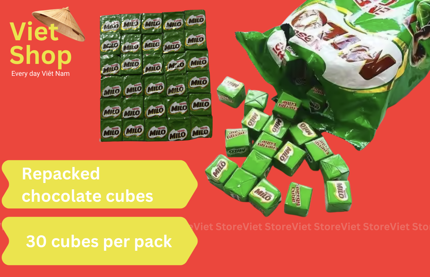 Milo Energy Chocolate Cubes (Repacked) 30 cubes | Shopee Philippines