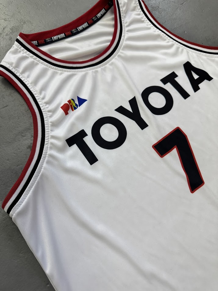 PBA RETRO JERSEY | Toyota 1980 Robert Jaworski #7 Jersey | Customize ...