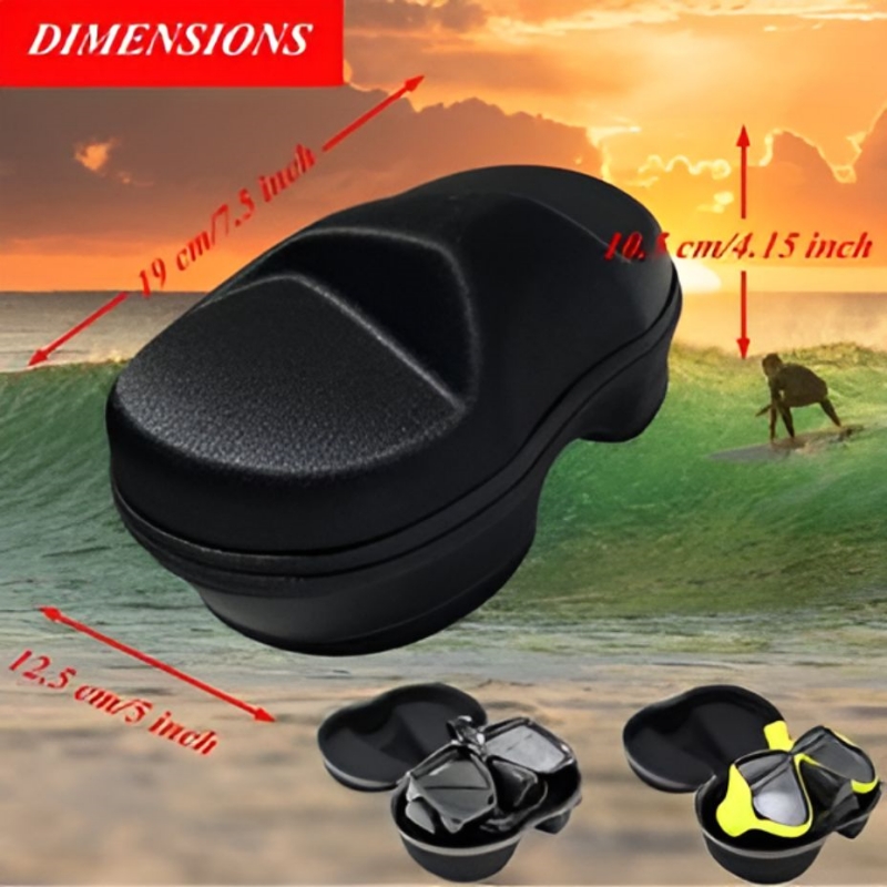DIVI Folded Snorkeling Set for Adult Diving Mask Snorkel Scuba Diving ...