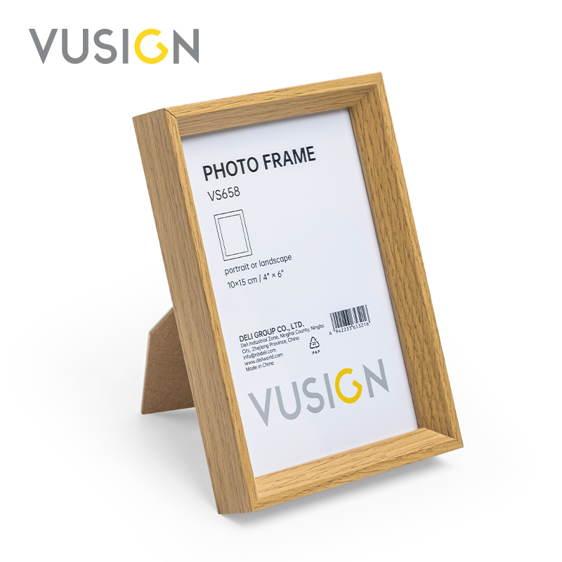 Deli Vusign 4R/5R Inch Picture Frame Wooden Photo Frame Home Decoration ...