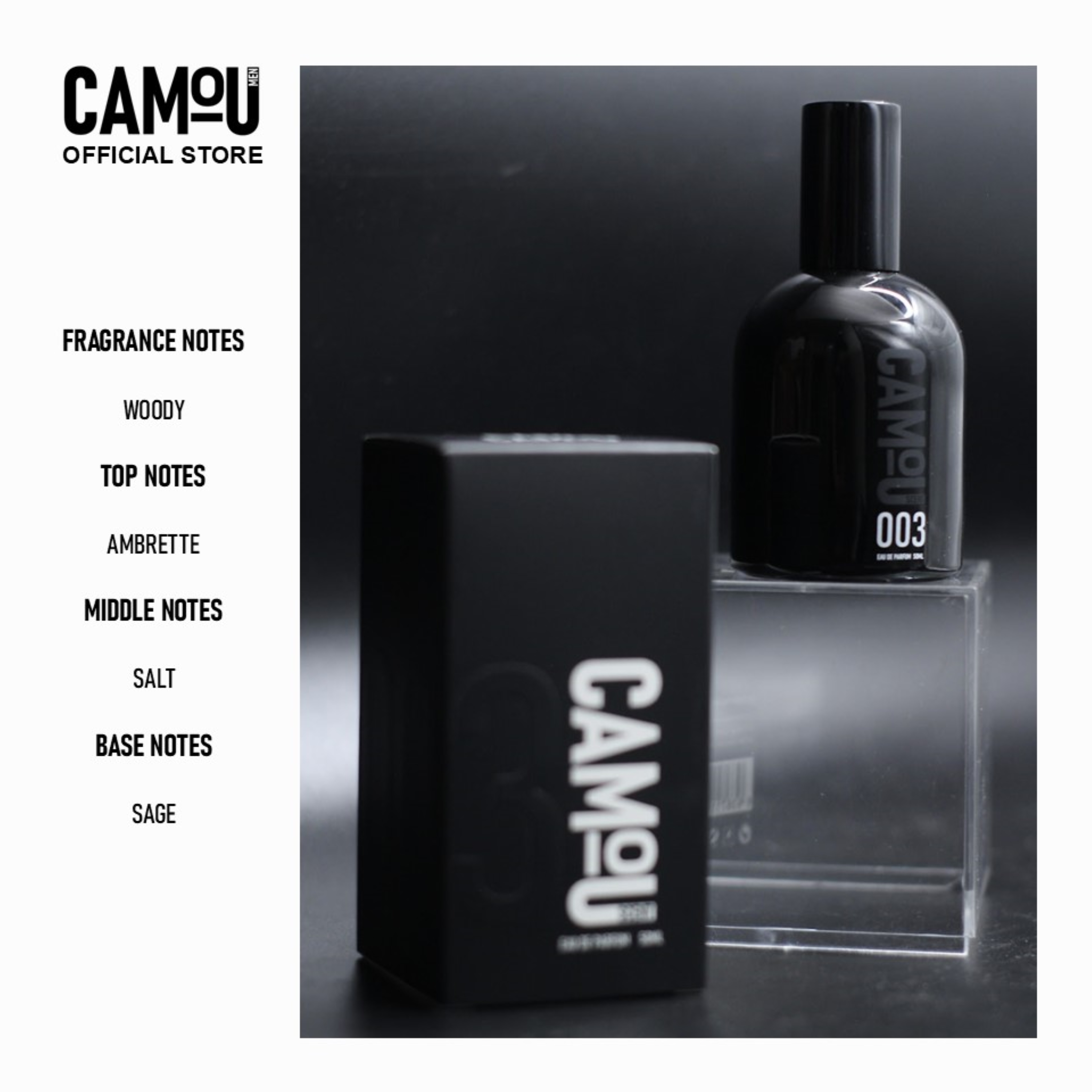 Camou Scents 50ml EDP Lasts 6hrs Long Lasting Fragrance Perfume