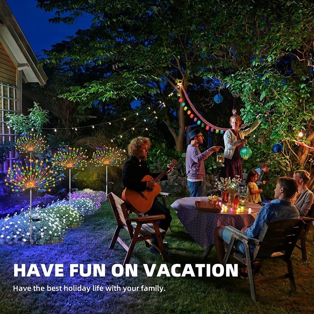 LED Solar Christmas Lights Fireworks BUY 1 TAKE 1 FREE