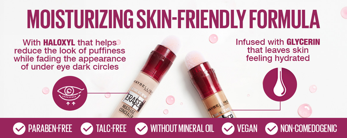 Maybelline Instant Eraser 12HR Multi-use 2-in-1 Cushion Concealer ...
