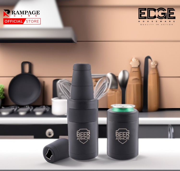 Beer Armor 12oz Vacuum Insulated Double Walled Stainless Steel Beer ...