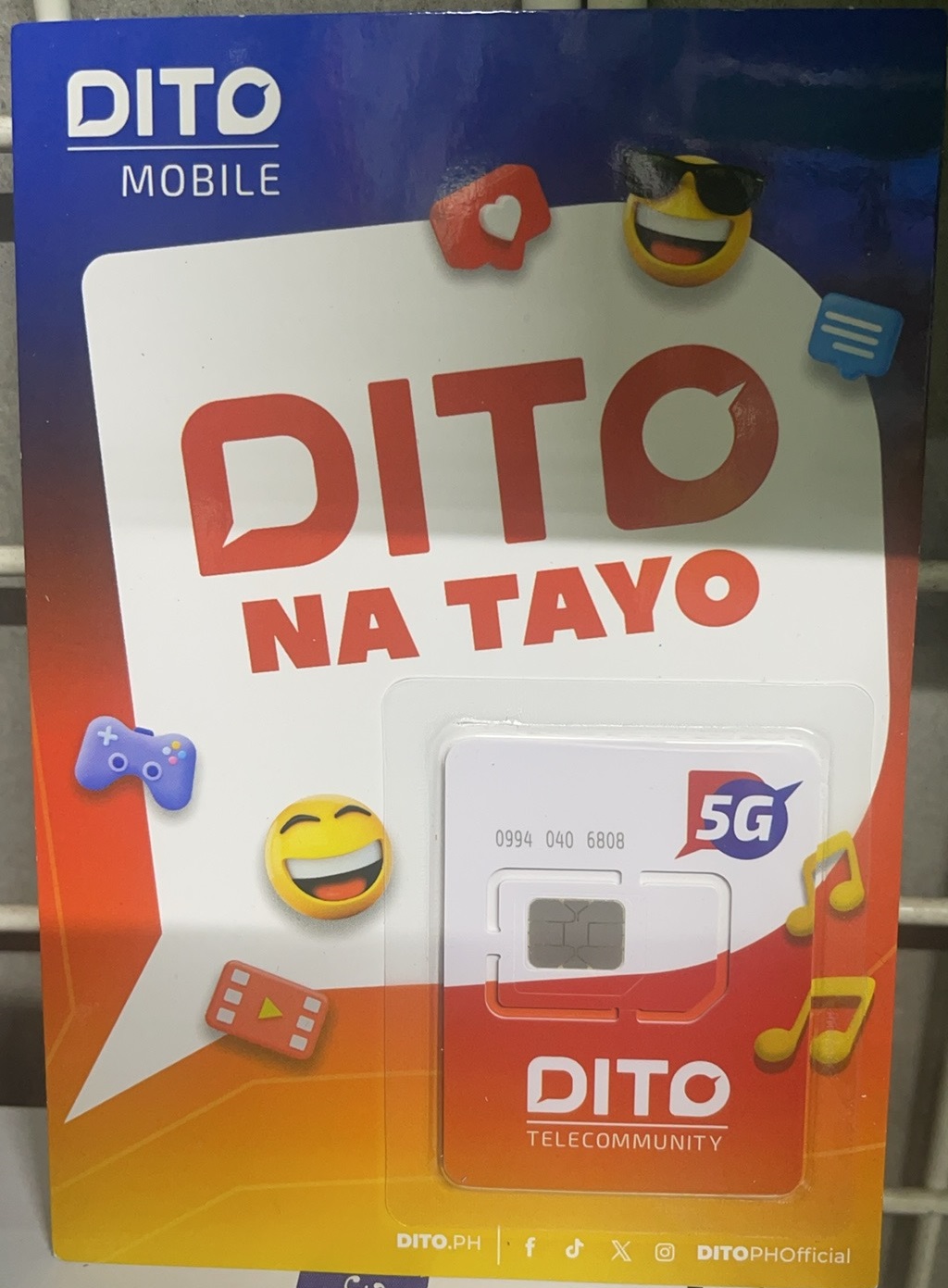 LMJ DITO PREPAID SIM CARD 5G Brand New (Register Sim First) | Shopee ...