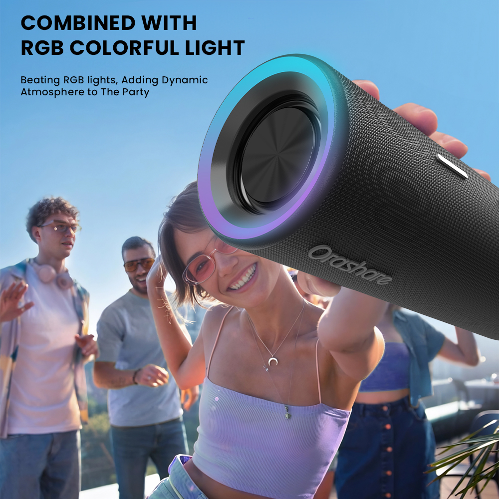 Orashare BS04 Ultra Bluetooth Speaker 30W ULT Powerful Sound With RGB ...