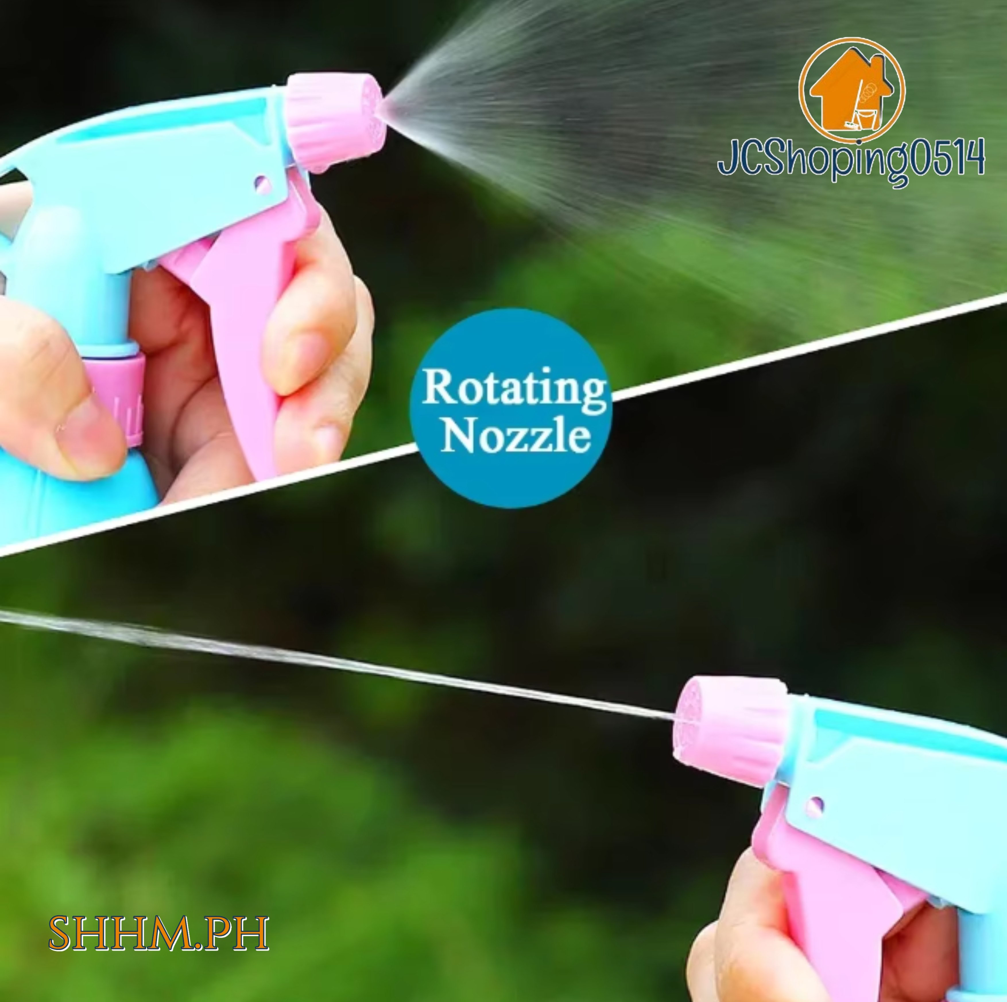 SHHM.PH 1pc Trigger Sprayer, Spray Bottle Nozzle Head, Manual Home ...