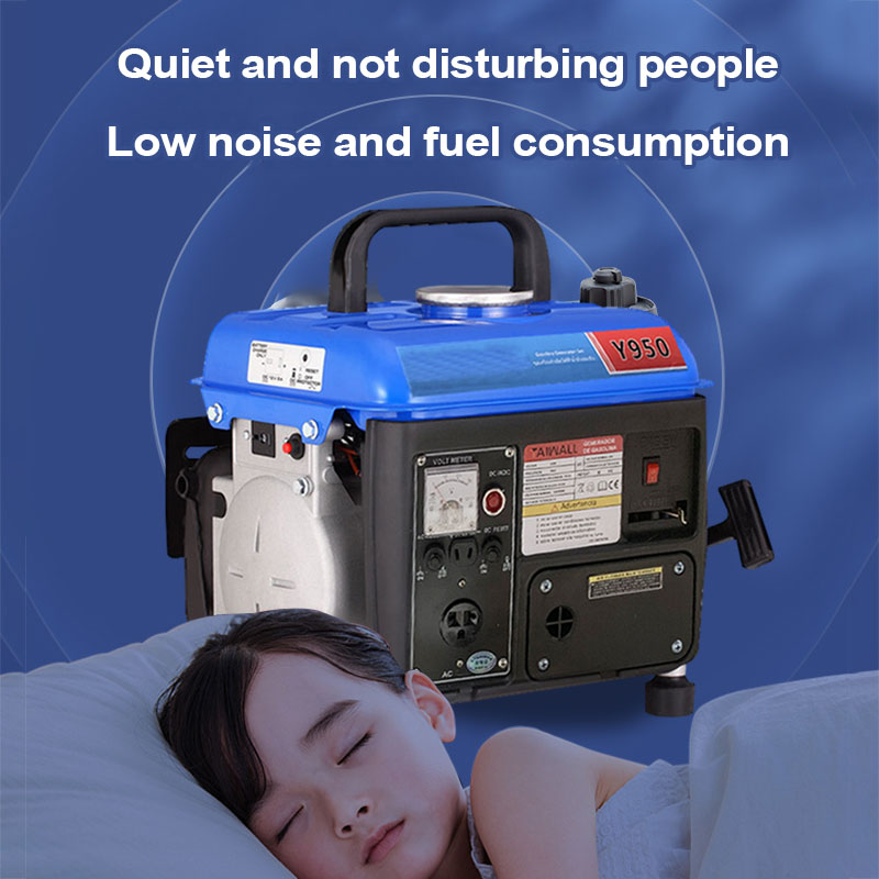 950W Portable Gasoline Generator 60HZ Ultra Quiet High Quality Mini ...
