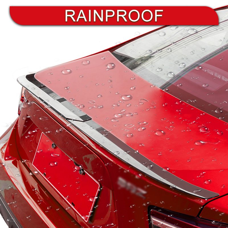 Car Rear Trunk Spoiler Lip Universal Adjustable Roof Tail Extension ...