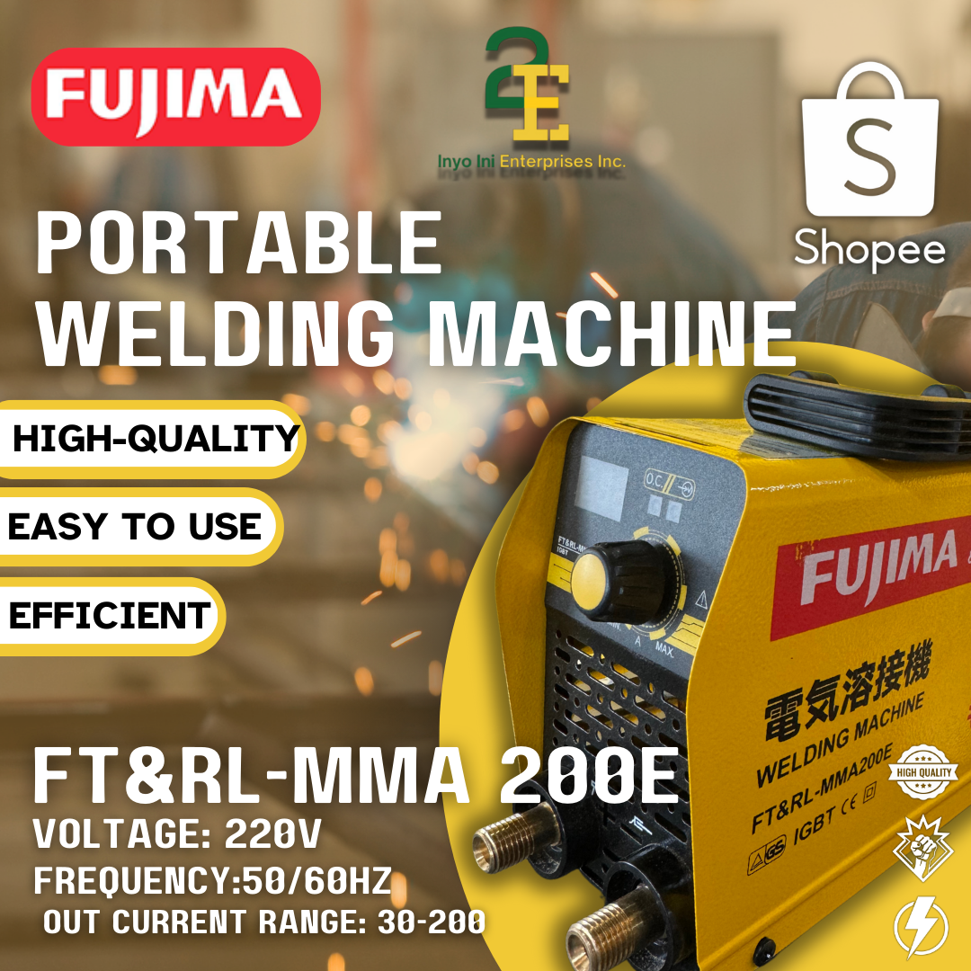 All-New FUJIMA x Rilon Welding Machine – 300A/200A Heavy-Duty Arc MMA ...