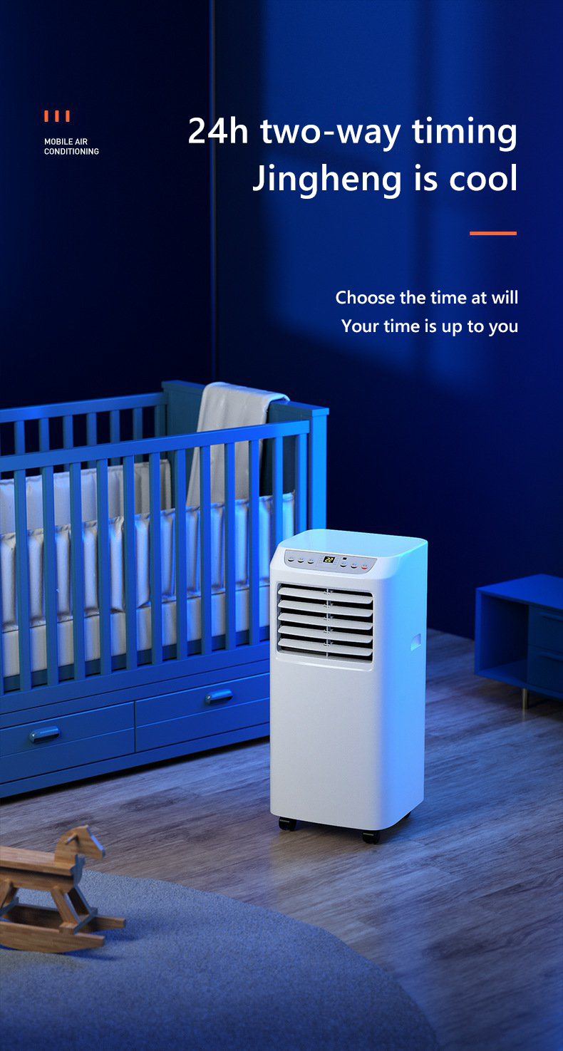 Mobile air conditioner large 1 horsepower fast cooling home compressed ...