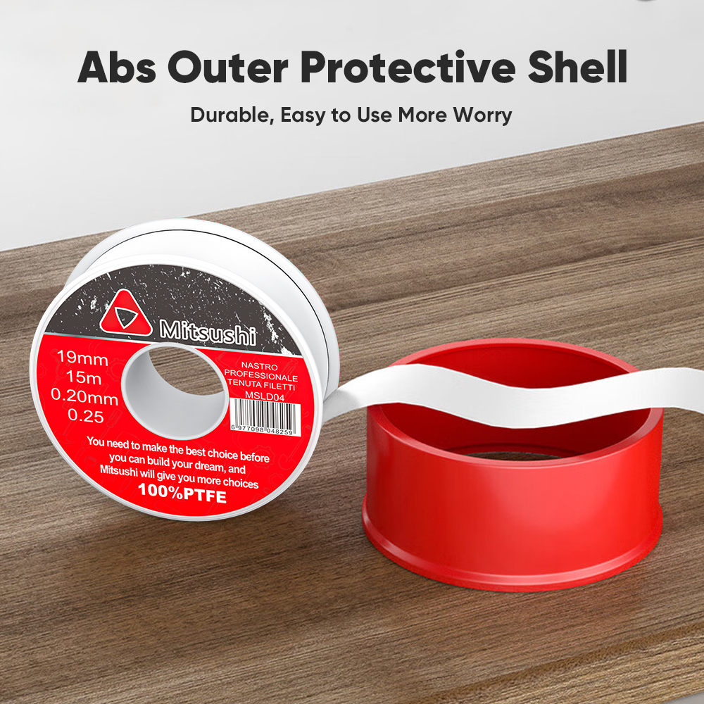 Mitsushi PTFE Waterpipe Tape, Flex Sealing Tape, Waterproof for ...