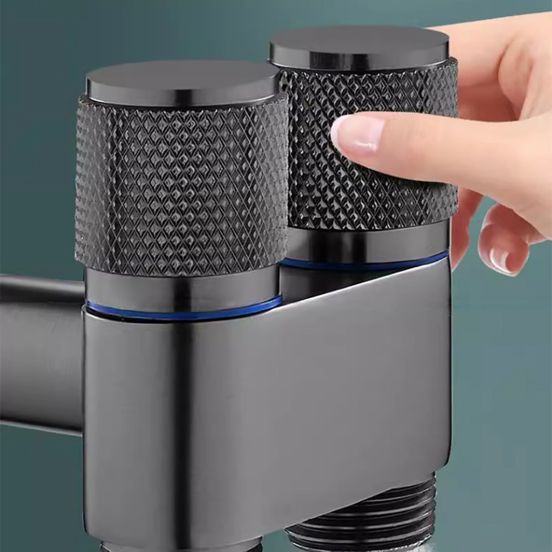 304 Stainless Steel Multi-Function Faucet Standard Spout Two Way Angle ...