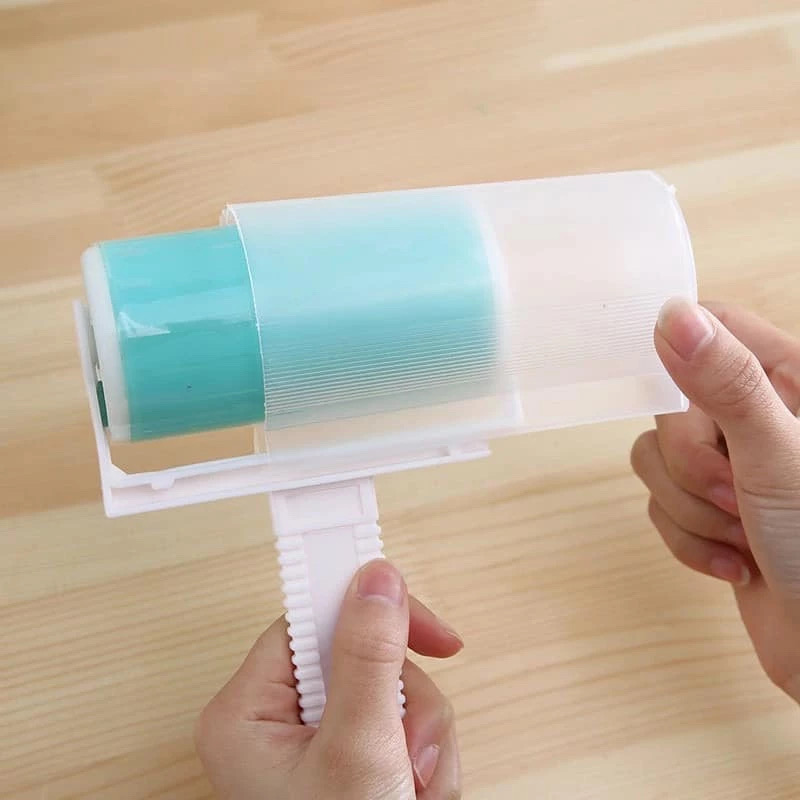 Washable Roller Cleaner Lint Sticky Picker Pet Hair Fluff Remover Brush ...