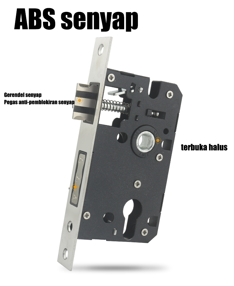 Alloy LOCK SET Silent Doorlock Door knob Hardware Doorknob for Main ...