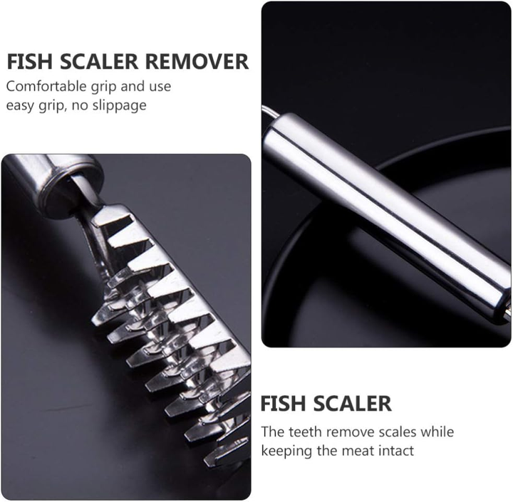 304 Stainless steel fish scale cleaner fish scale remover descaler ...
