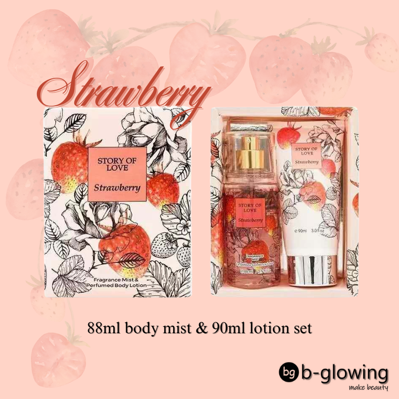 Inspired Scent 2in1 Gift Set Body Mist & Body Lotion Perfume Fragrance ...
