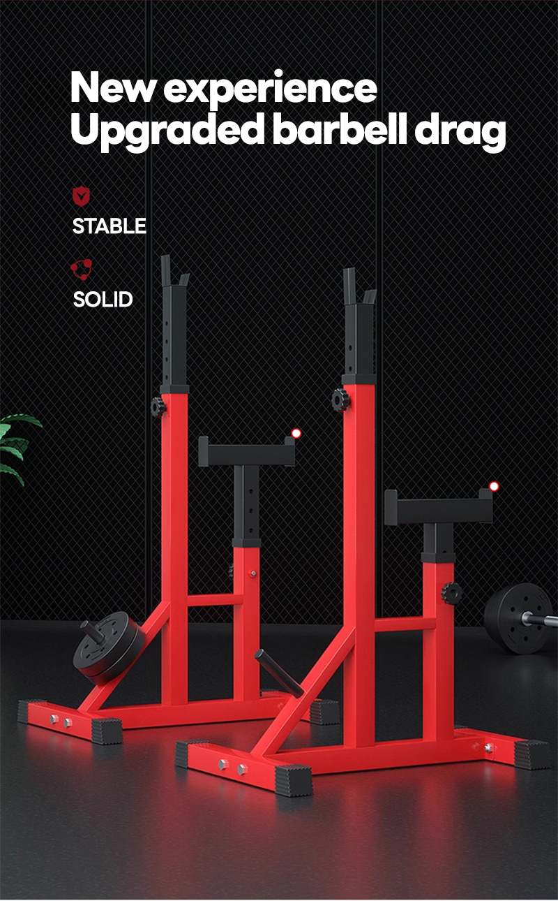 Barbell bench press rack squat rack professional muscle gain ...