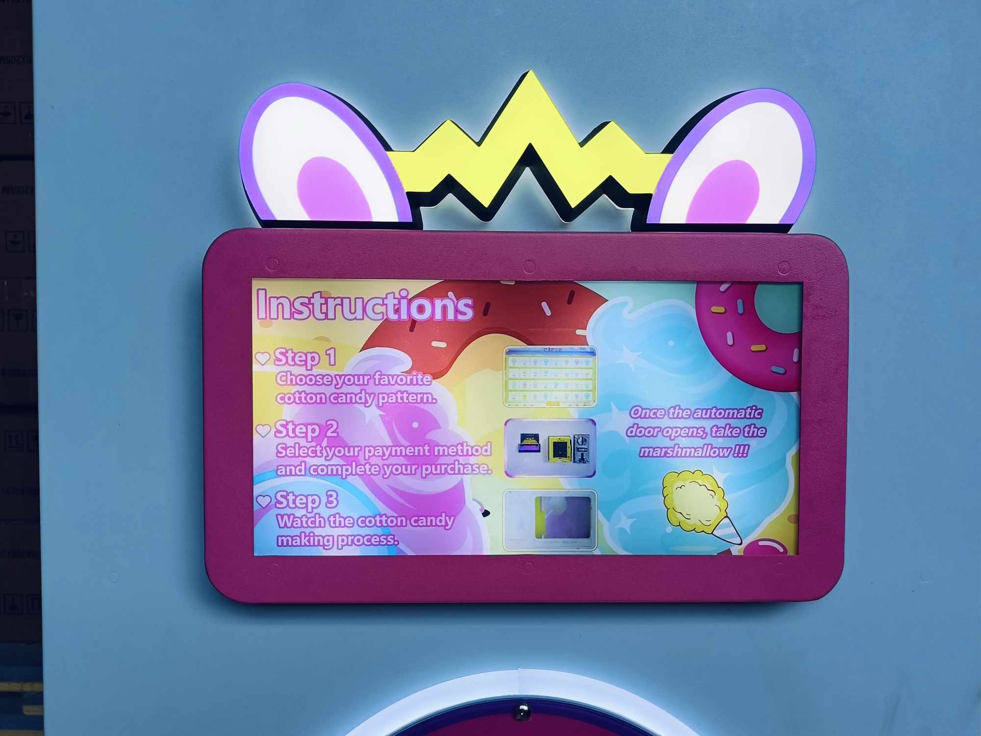 COTTON CANDY VENDING MACHINE | Shopee Philippines