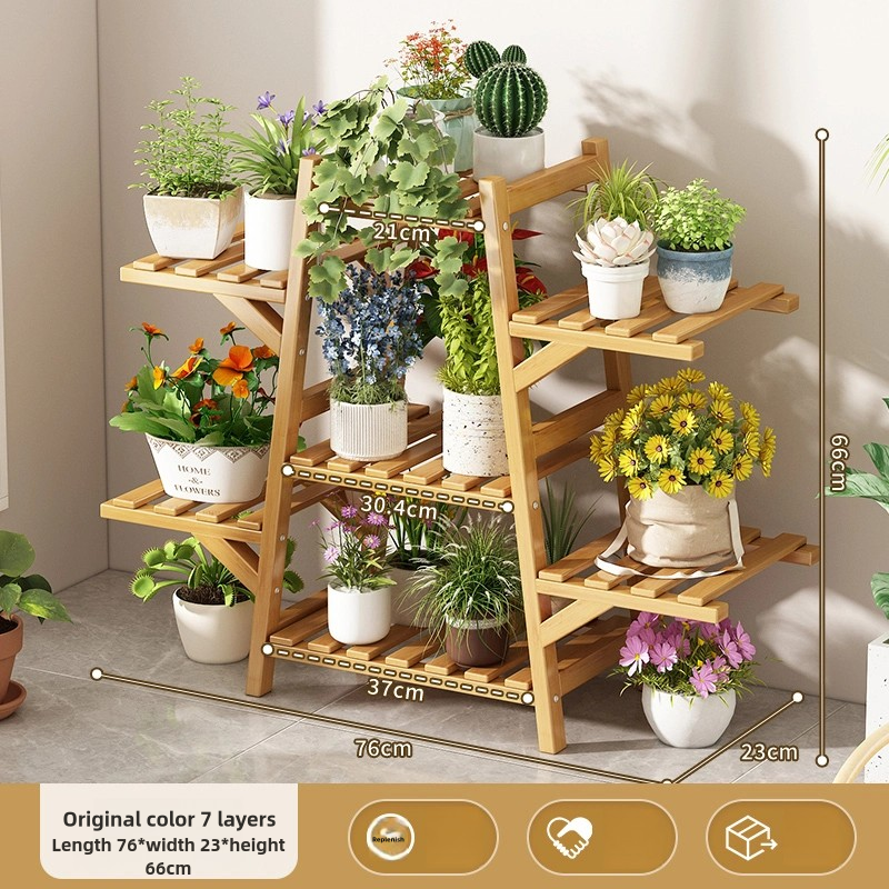 6/7/9 Tiers Plant Rack Display Shelf Plant Stand Indoor Outdoor Yard ...