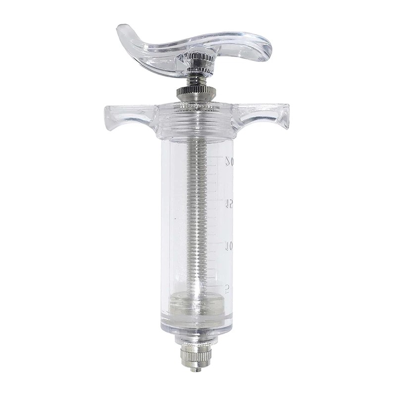 20/30ML Fiber glass syringe for pig Piglet Heavy duty TPX syringe ...