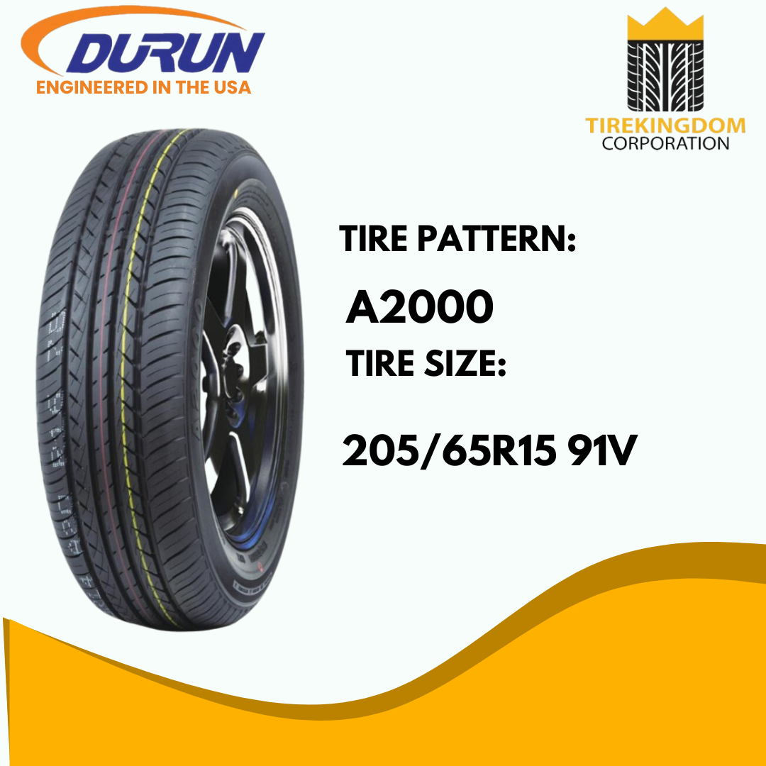 DURUN TIRES A2000--- 205/65R15 94H (Tubeless) Passenger Car Radial ...
