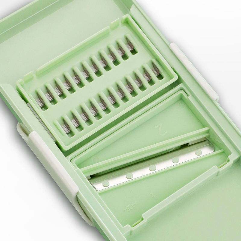 6 in 1 Stainless Steel Vegetable Cutter Household Food Slicer Cutter ...