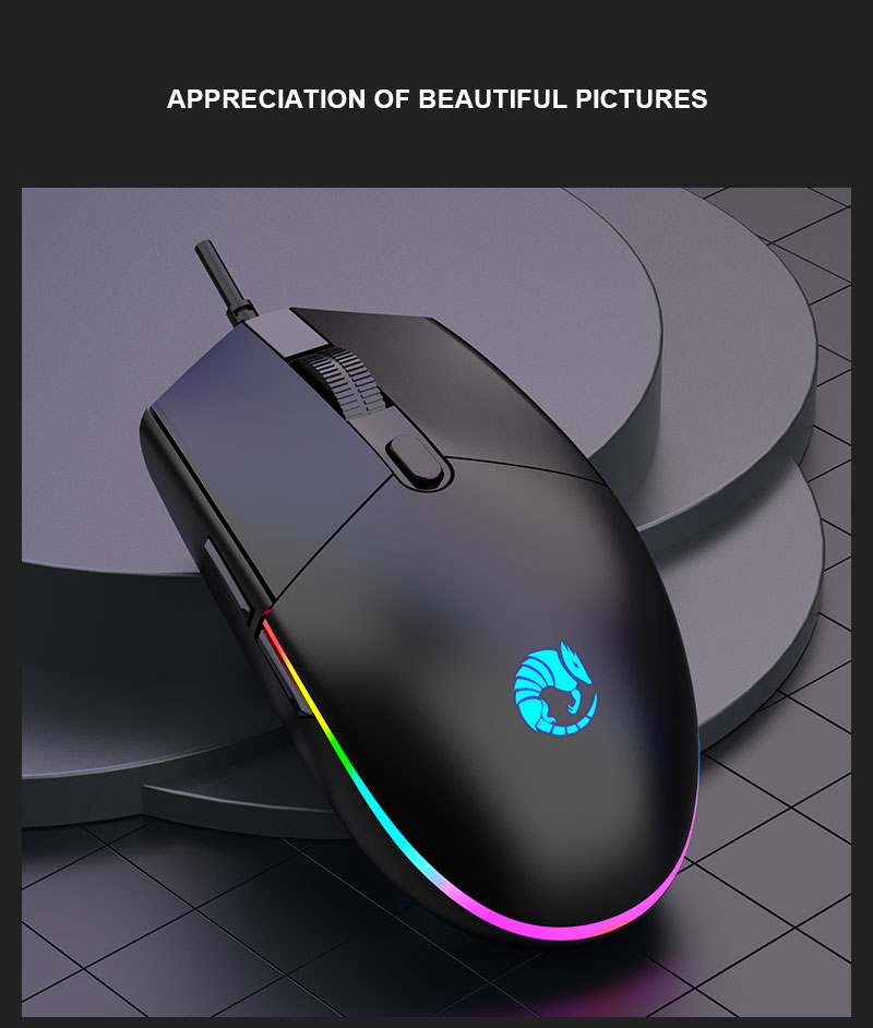 Zeus x Raiku G707 Luminious LED Gaming Mouse 7 Color RGB Lighting 5 DPI ...