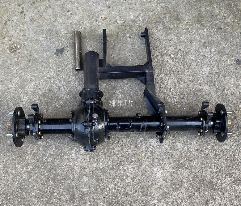 Rear axle of three wheeled motorbike/three wheeled cart/tricycle ...