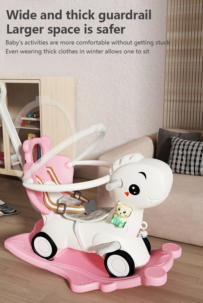 Horse Toy Ride Rocking Horse for Kids Kids Rocking Horse Horse Rocking ...